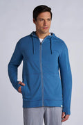 Men's LumaLeo Zip-Up Hoodie | Blue Dusk

ZnOTM Fabric